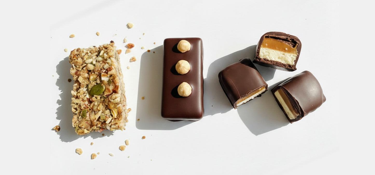 Peanut Butter Caramel High Quality Protein Energy Bar